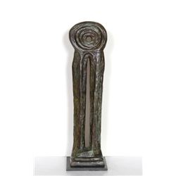 Thom Cooney-Crawford, Four Earth Signs: Each Eye is an Earth, Bronze Sculpture