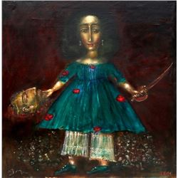 Andrei Medvedev, Judith, Oil Painting