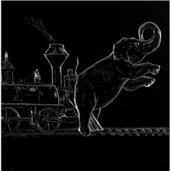 Michelle Rollman, Jumbo, Etched Aluminum