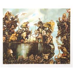 Israel Rubinstein, Bewitched Lake, Serigraph