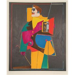 Richard Lindner, Heart from the After Noon Portfolio, Lithograph