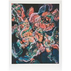 Joan Melnick, Coral 19, Lithograph