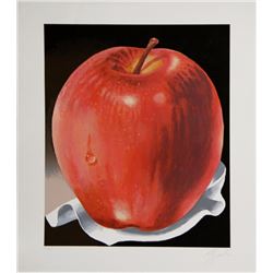 A. Lester Gaba, Red Apple, Lithograph