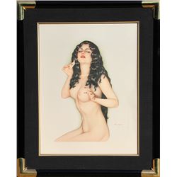 Alberto Vargas, Broadway Showgirl (Deluxe Edition), Lithograph