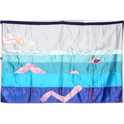 Barowetti, SO2 (Nude in Water), Silk Tapestry
