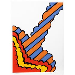 Nicholas Krushenick, North End, Serigraph