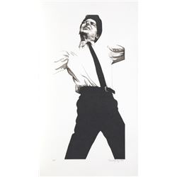 Robert Longo, Jules, Lithograph with Embossing