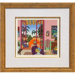 Thomas McKnight, Villa Rosa, Serigraph