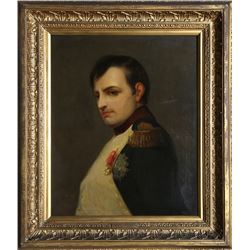 Jacques Louis David, Portrait of Napoleon, Oil Painting