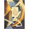 Image 1 : Sandro Chia, Cubist Abstract with Portrait, Lithograph
