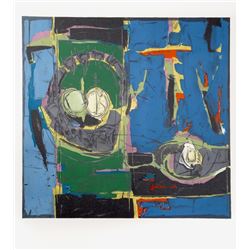 Claude Venard, Abstract Interior, Lithograph