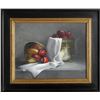 Image 1 : Garibaldi, Apple Still Life, Oil Painting