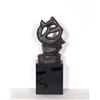 Image 1 : Ruth Gutman, Abstract Cat, Cast Plaster Sculpture