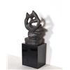 Image 3 : Ruth Gutman, Abstract Cat, Cast Plaster Sculpture