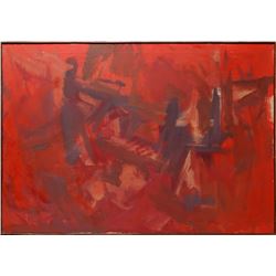Hendrickson, Jazz Trio Abstract, Oil Painting