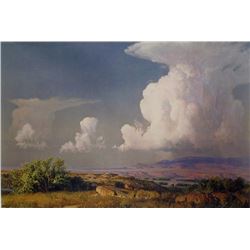 Wilson Hurley, O' Beautiful for Spacious Skies, Lithograph