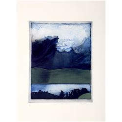 Pearl Rosen, Light on Loch,Aquatint Etching