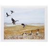 Image 1 : Allen Friedman, Wild Geese, Lithograph
