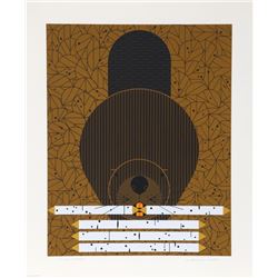 Charley Harper, Beaver, Offset Lithograph