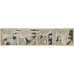 Bill Conselman, Could Be with Charlie Plumb, Ink Drawing