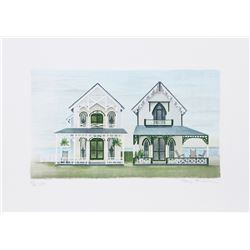 Mary Faulconer, Cottage City, Lithograph
