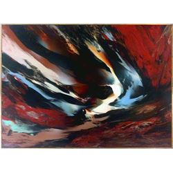 Leonardo Nierman, Tempest, Oil Painting
