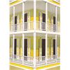 Image 1 : Emilio Sanchez, Casa Amarilla, Lithograph