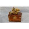 Image 1 : Mariner's sextant w/walnut case