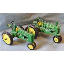 ERTL John Deere Model A & Model H tractors (2), 1/16 scale