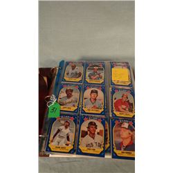 Baseball Card Album - various cards/players/years.