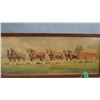 Image 1 : Budweiser Clydesdale print, vintage, framed