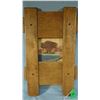 Image 1 : Buffalo tile mounted in oak frame