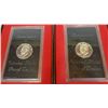 Image 1 : 2 - 1971 Eisenhower proof dollars, cased