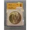 Image 1 : 1925 Peace dollar, SGS MS66