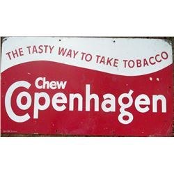 Copenhagen original metal sign & Squirt original metal