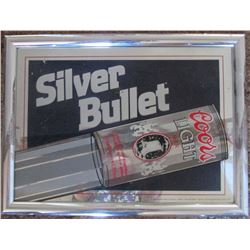 (2) Coors beer signs & Michelob mirror