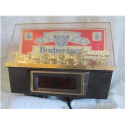 Budweiser digital clock (works)