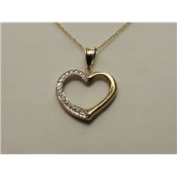 #3-10K GOLD EARRINGS & NECKLACE SET