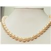 Image 1 : #6-STERLING SILVER FRESHWATER PEARL NECKLACE