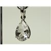 Image 2 : #11-STERLING SILVER WHITE QUARTZ PENDANT