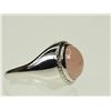 Image 2 : #13-STERLING SILVER MORGANITE RING
