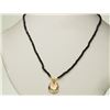 Image 2 : #25-14K GOLD QUARTZ & SPINEL NECKLACE