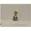 Image 1 : #37-14K GOLD DIAMOND PENDANT