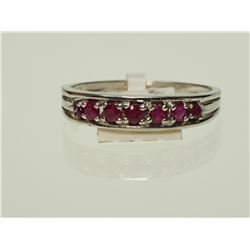 #38-14K GOLD RUBY RING