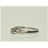 Image 2 : #42-STERLING SILVER DIAMOND RING