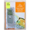 Image 1 : NEW DIGITAL ALCOHOL BREATH TESTER WITH LCD CLOCK