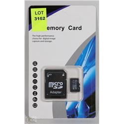 NEW 32 GB MICRO SD MEMORY CARD WITH ADAPTOR