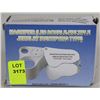 Image 1 : NEW LED DOUBLE LENS JEWELRY MAGNIFIER