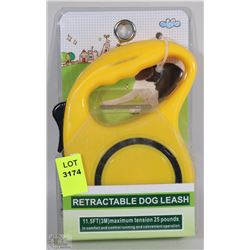 NEW 11.5' (3M) RETRACTABLE DOG LEASH