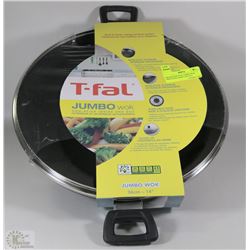 BRAND NEW TFAL JUMBO WOK NON-STICK INSIDE AND OUT